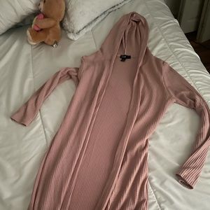 Long sleeve with hoodie sweater